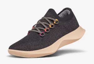Allbirds Tree Dashers - CLASSICS: Natural Black (Peach Sole)