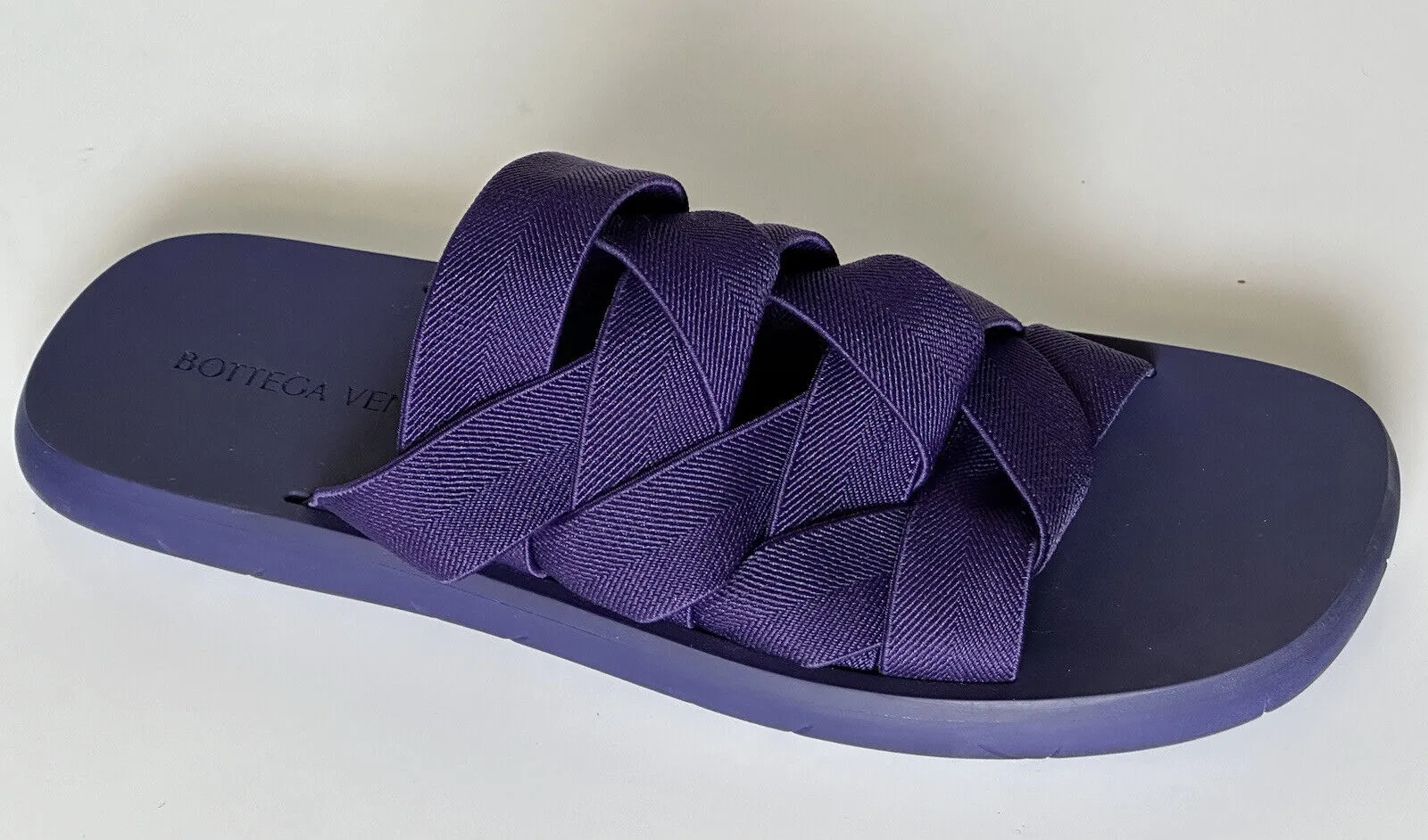 NIB $790 Bottega Veneta Intrecciato Starfish Purple Sandals 12 US (45) 651402 IT